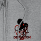 2018 DEFCON26 Small Logo Hoodie - Unisex Zip (DL2899F-2384-2757)