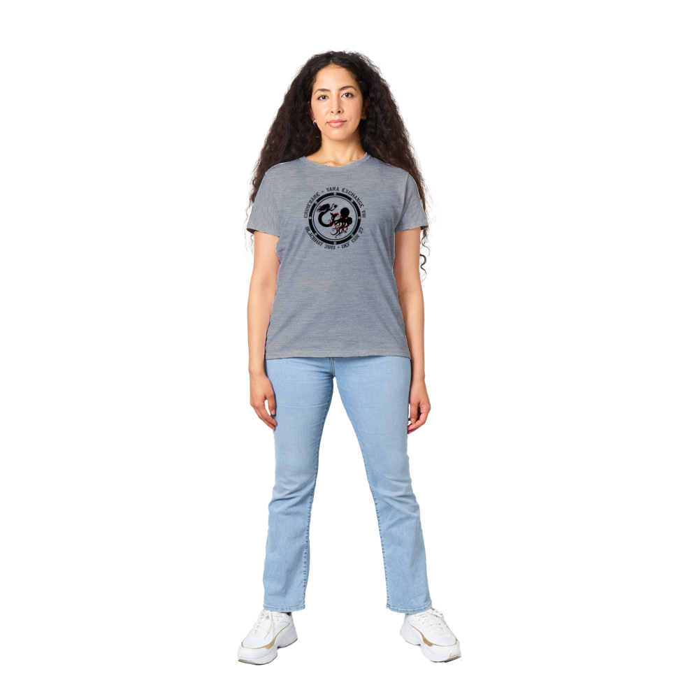 2019 Meetup T-Shirt - Women's Heavyweight Cotton, Front+Back (G2199FB-1610-1804)
