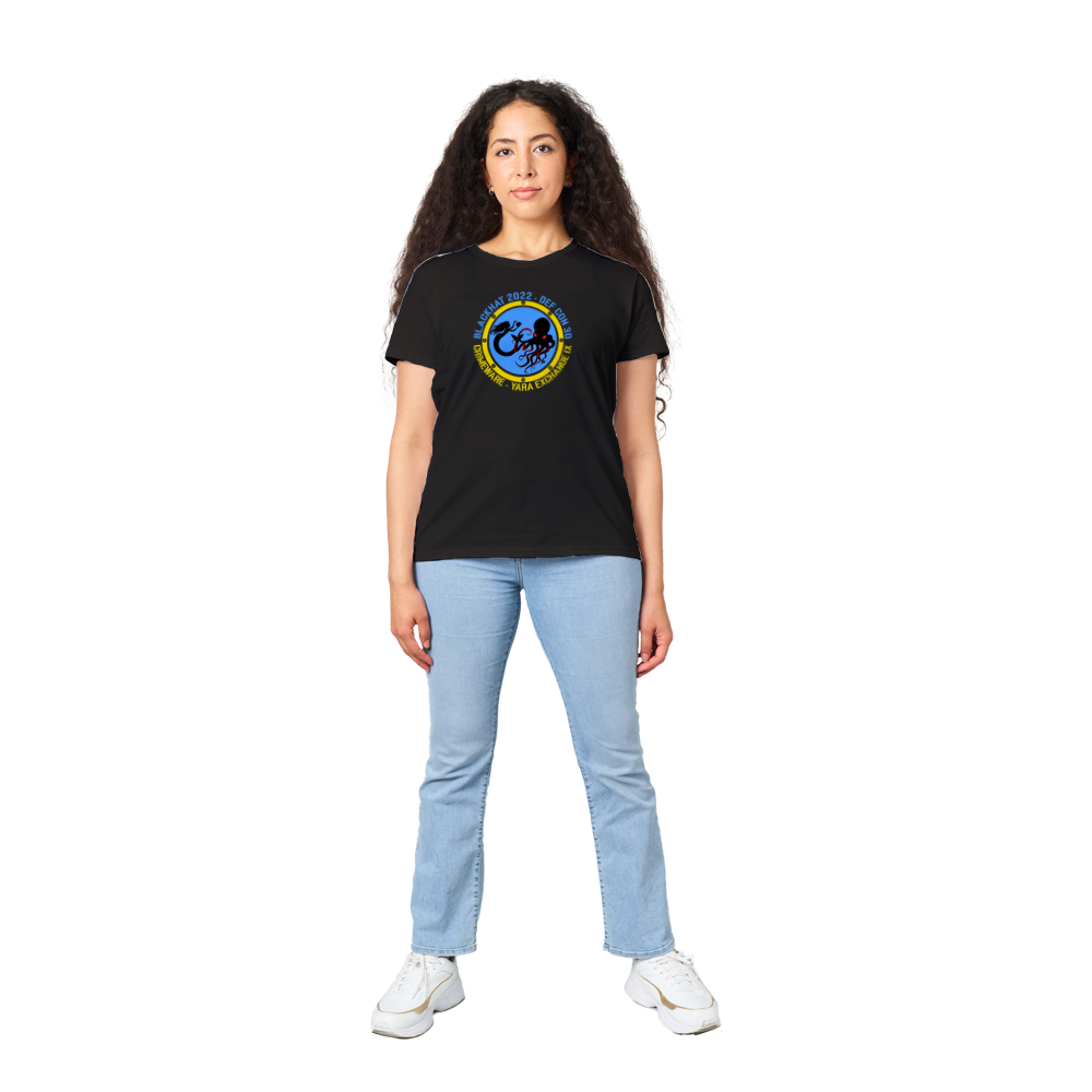 2022 Meetup UKRAINE T-Shirt - Women's Heavyweight Cotton (G1899F-838-1211)