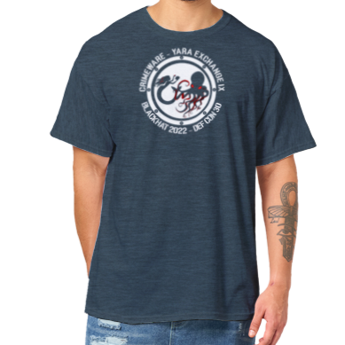 2022 White Logo T-Shirt - Unisex Heavyweight Cotton (G1899F-838-1211)