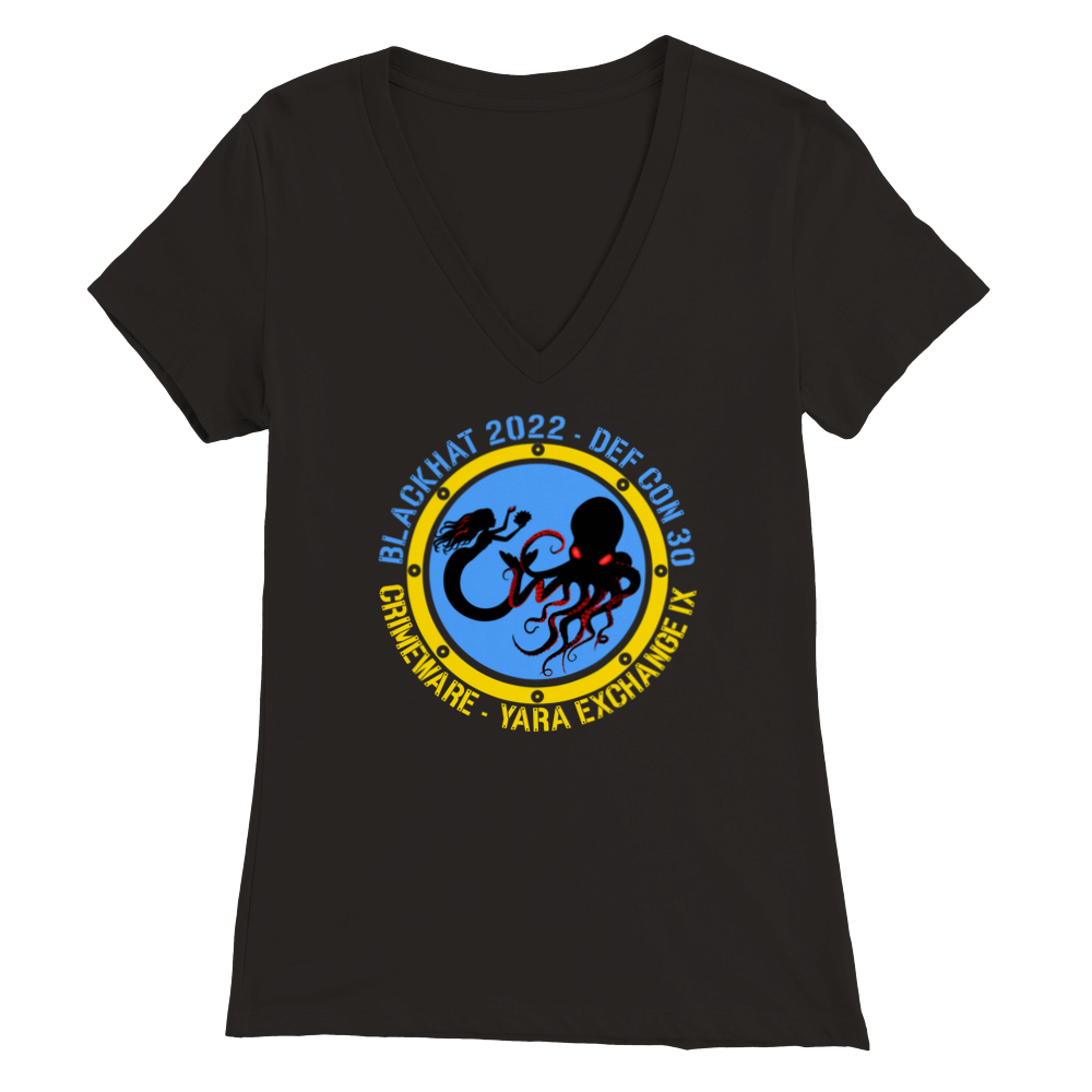 2022 Ukraine V-Neck T-shirt - Women''s Extra Soft (BC2022F-1214-1408)