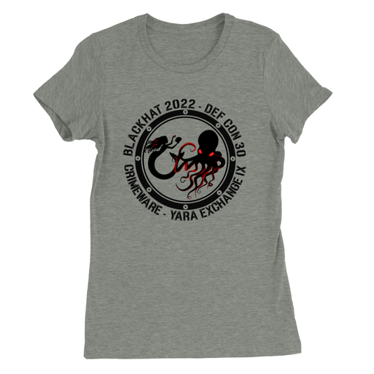 2022 Black Logo T-Shirt - Women's Extra Soft  (BC2022F-1243-1437)