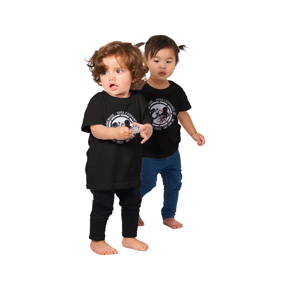 2022 White Logo Baby T-shirt - Extra Soft (B1255F-1064)