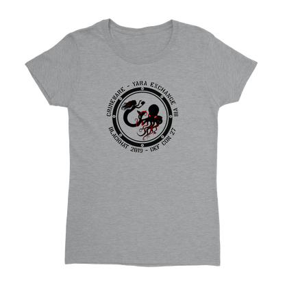 2019 Meetup T-Shirt - Women's Heavyweight Cotton, Front+Back (G2199FB-1610-1804)