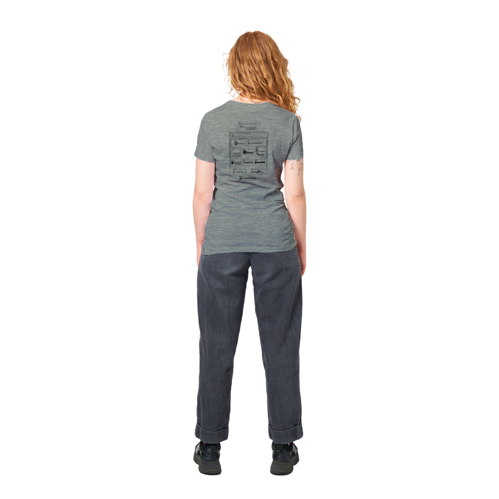 2019 Meetup T-Shirt - Women's Extra Soft, Front+Back (BC2399FB-1804-1998)