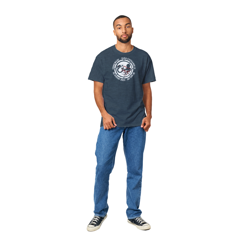 2022 White Logo T-Shirt - Unisex Heavyweight Cotton (G1899F-838-1211)