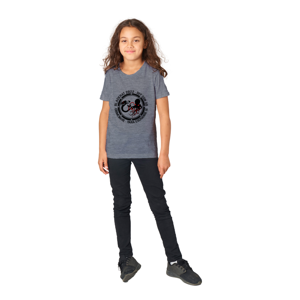 2022 Black Logo T-Shirt  Kids' - Extra Soft (BC1399F-1171)
