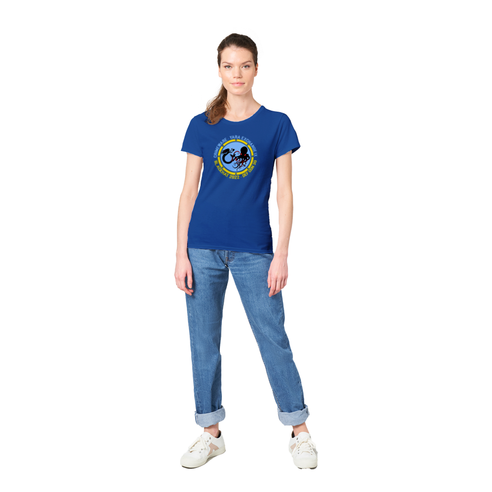 2022 Meetup UKRAINE  T-Shirt -Women's Heavyweight Cotton (G1899F-838-1211)