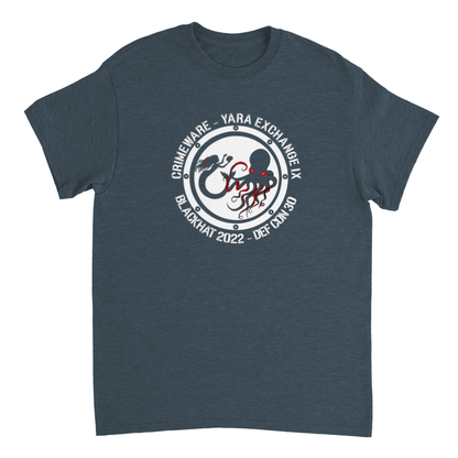 2022 White Logo T-Shirt - Unisex Heavyweight Cotton (G1899F-838-1211)