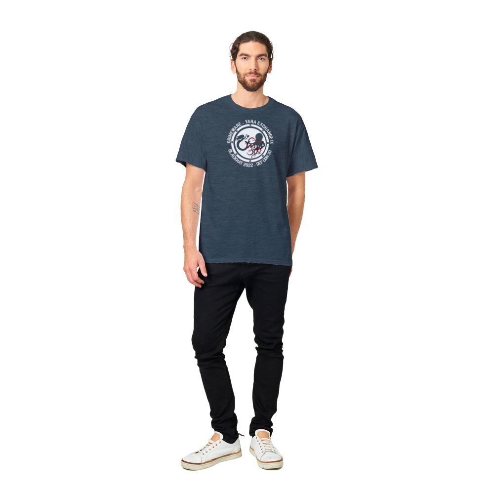 2022 White Logo T-Shirt - Unisex Heavyweight Cotton (G1899F-838-1211)