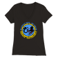 2022 Ukraine V-Neck T-shirt - Women''s Extra Soft (BC2022F-1214-1408)