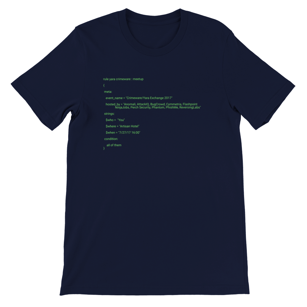 2017 Meetup T-Shirt - Unisex Extra Soft (BC2017F-1243-1644)