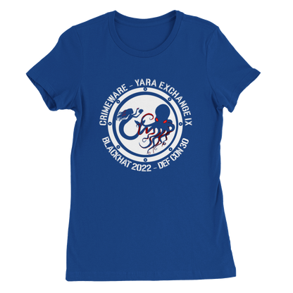 2022 White Logo T-shirt - Women's Extra Soft (BC2022F-1243-1437)