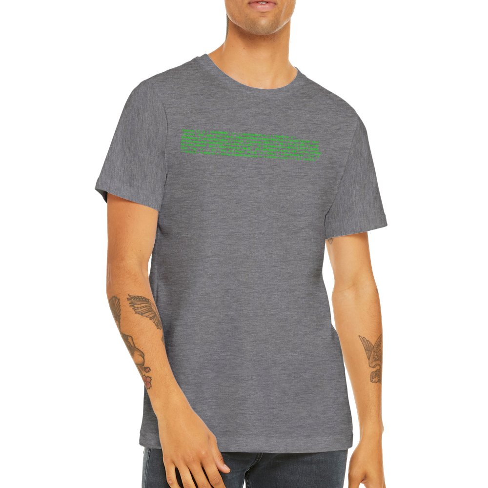 2018 Meetup T-Shirt - Unisex Extra Soft, Front+Back (BC2299FB-1804-1998)
