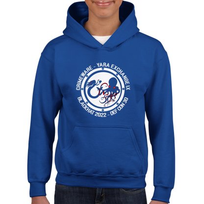 2022 White Logo Pullover Hoodie - Kids & Youth (G2399F-1777)