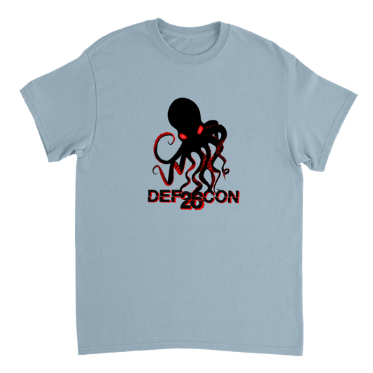 2018 DEFCON26 T-Shirt - Unisex Heavyweight Cotton (G1899F-838-1211)