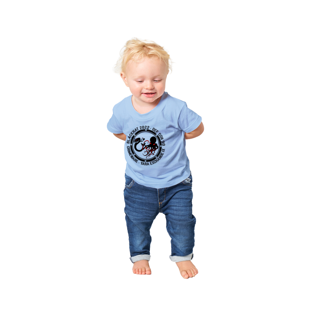 2022 Black Logo Baby T-shirt - Extra Soft (B1255F-1064)