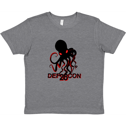 2018 DEFCON26 T-Shirt  Kids' - Extra Soft (BC1399F-1171)