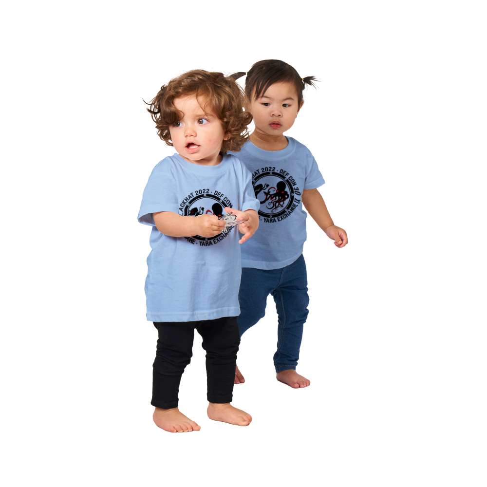 2022 Black Logo Baby T-shirt - Extra Soft (B1255F-1064)