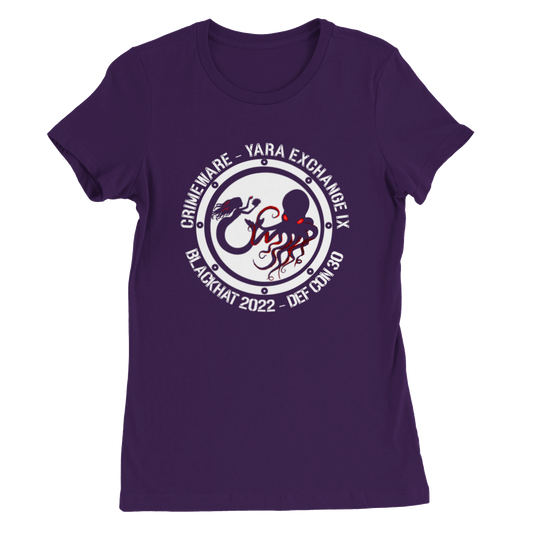 2022 White Logo T-shirt - Women's Extra Soft (BC2022F-1243-1437)
