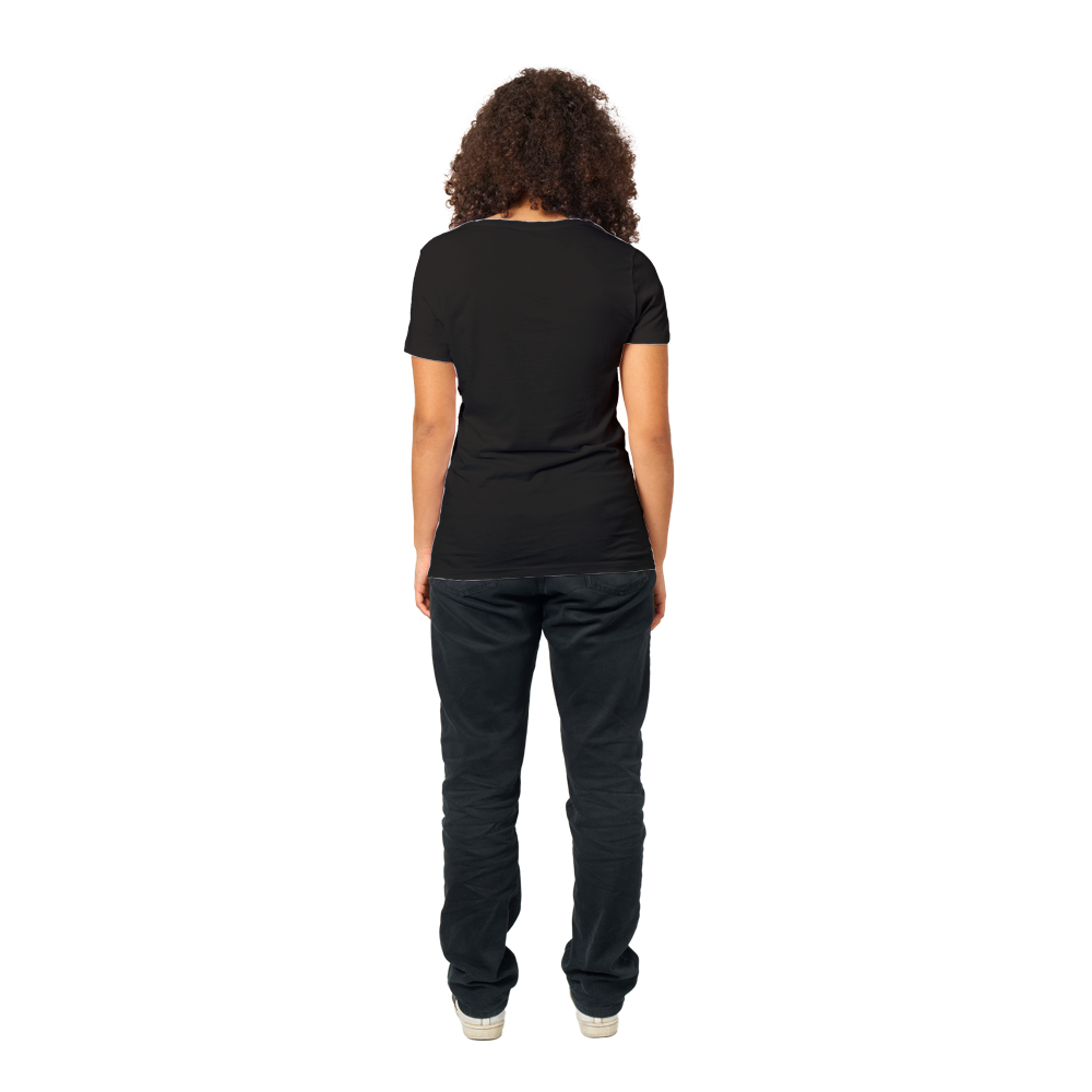 2022 Ukraine V-Neck T-shirt - Women''s Extra Soft (BC2022F-1214-1408)