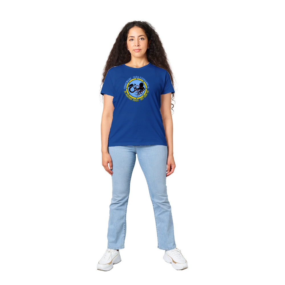 2022 Meetup UKRAINE  T-Shirt -Women's Heavyweight Cotton (G1899F-838-1211)