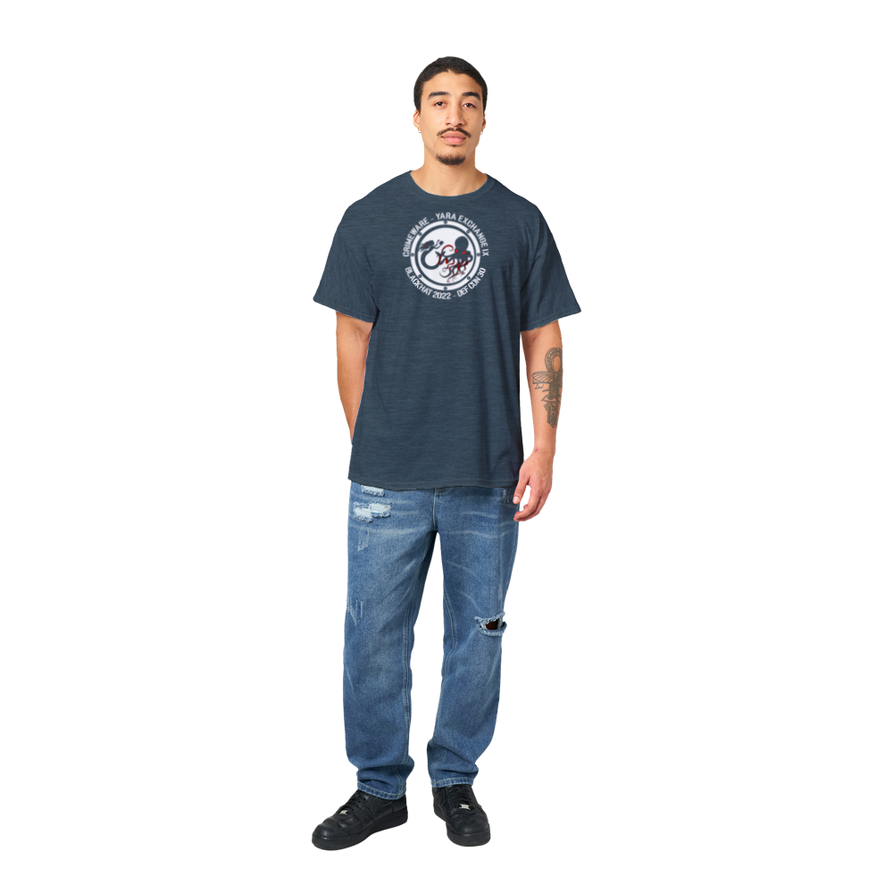 2022 White Logo T-Shirt - Unisex Heavyweight Cotton (G1899F-838-1211)