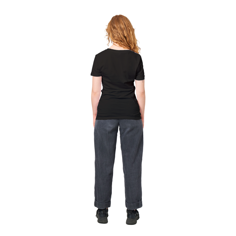 2022 Ukraine V-Neck T-shirt - Women''s Extra Soft (BC2022F-1214-1408)