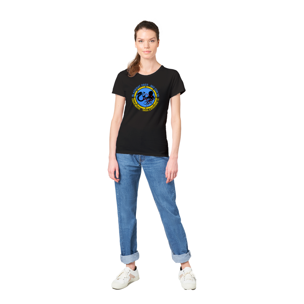 2022 Meetup UKRAINE T-Shirt - Women's Heavyweight Cotton (G1899F-838-1211)