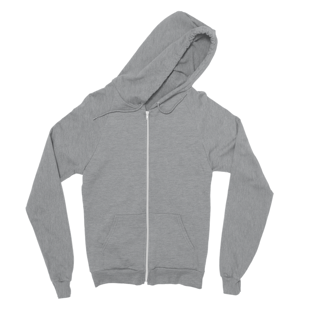 2018 Unisex Terry Zip Hoodie - DEFCON26 (DL3198F-2641-3014)