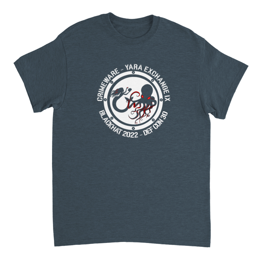 2022 White Logo T-Shirt - Unisex Heavyweight Cotton (G1899F-838-1211)