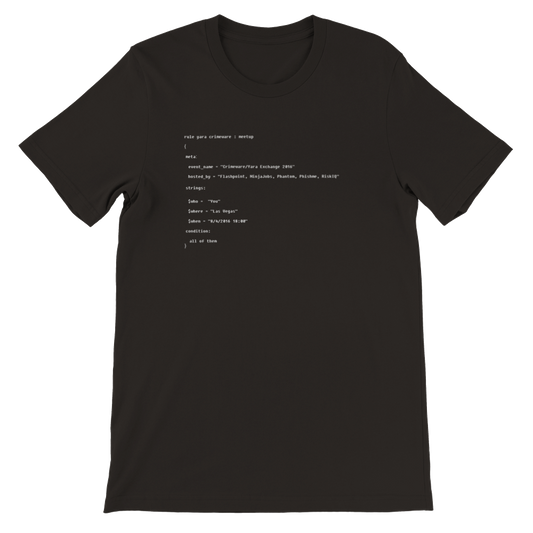 2016 Meetup T-Shirt - Unisex Extra Soft (BC2016F-1243-1644)