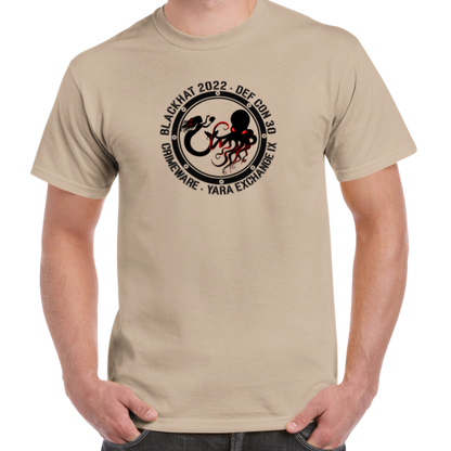 2022 Black Logo T-Shirt - Unisex Heavyweight Cotton (G1899F-838-1211)