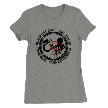 2022 Black Logo T-Shirt - Women's Extra Soft  (BC2022F-1243-1437)
