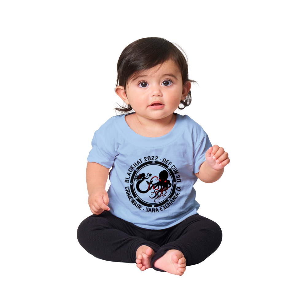 2022 Black Logo Baby T-shirt - Extra Soft (B1255F-1064)