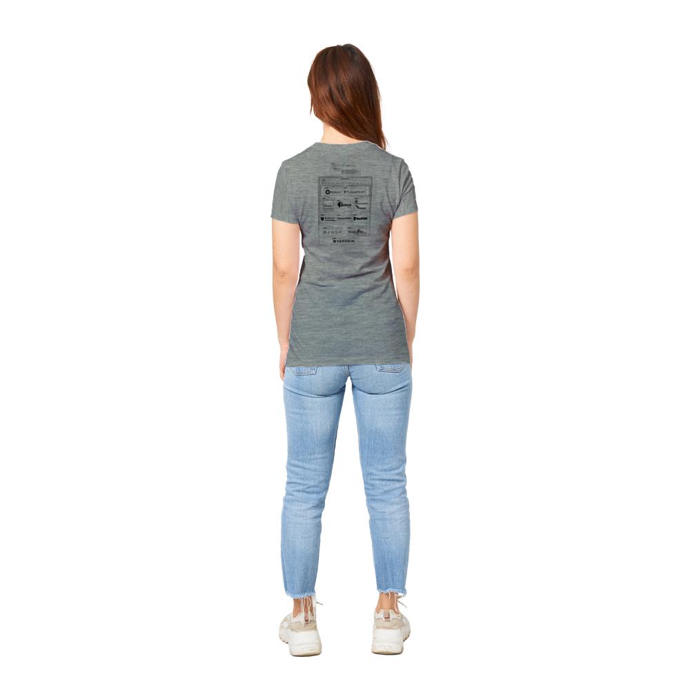 2019 Meetup T-Shirt - Women's Extra Soft, Front+Back (BC2399FB-1804-1998)