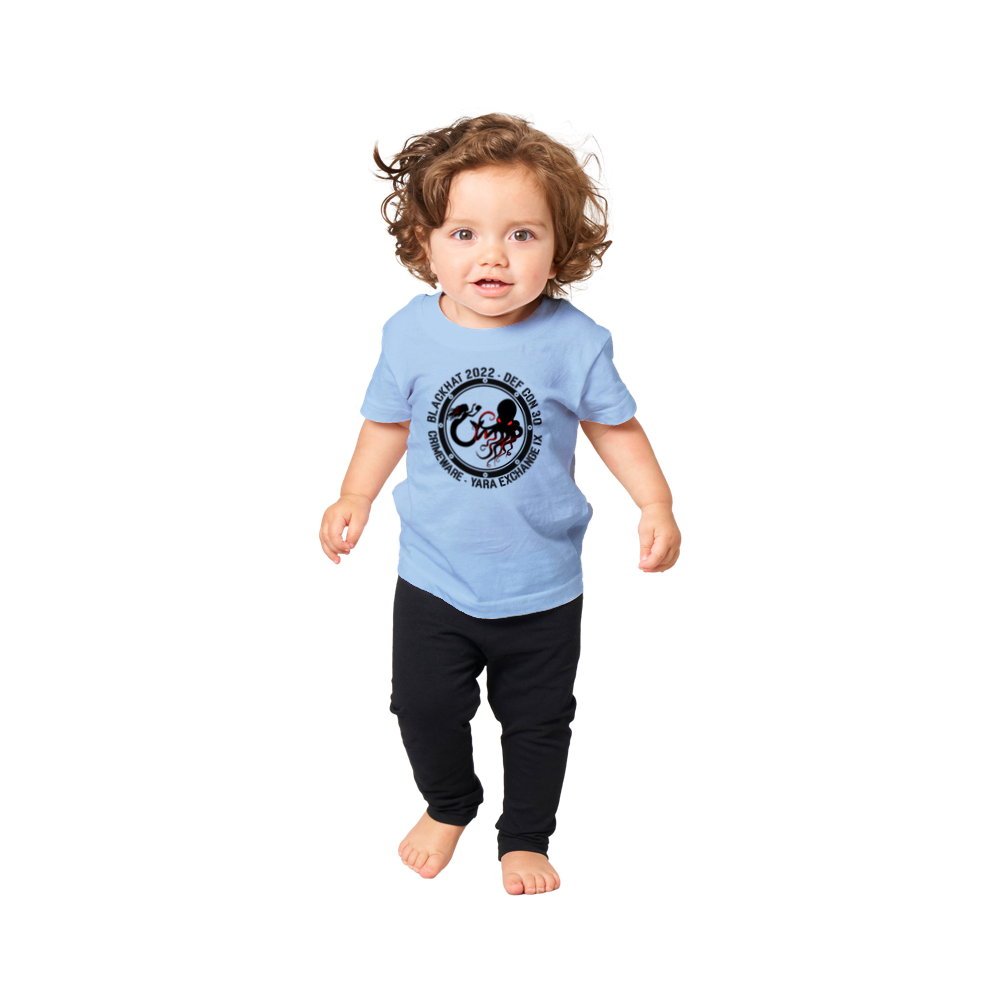 2022 Black Logo Baby T-shirt - Extra Soft (B1255F-1064)