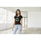 2022 Ukraine V-Neck T-shirt - Women''s Extra Soft (BC2022F-1214-1408)